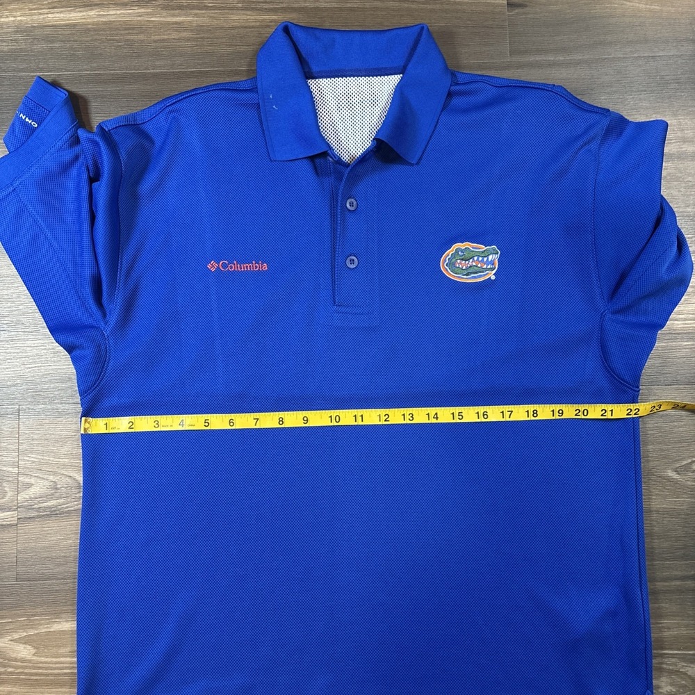 Colombia PFG Florida Gators Omni Shade Performance Polo Shirts - Picture 4 of 5